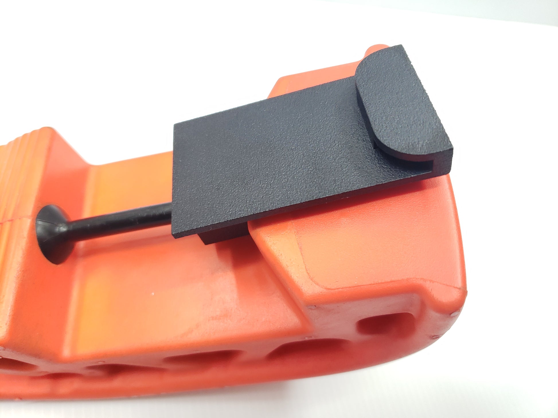 close up of oem fender holder with oem Sea Doo fender